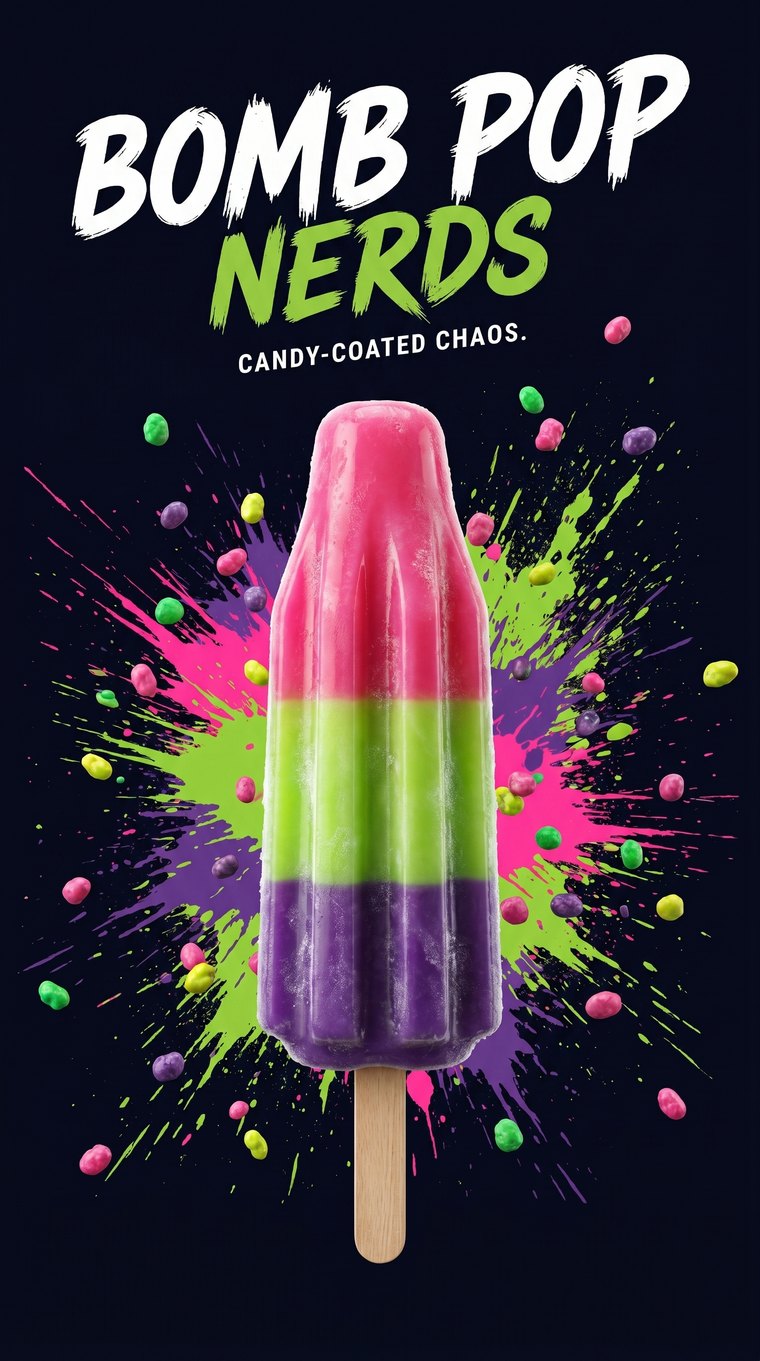 Bomb Pop Nerds — Mohawk Melts