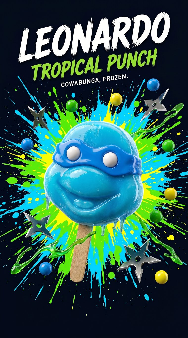 TMNT Leonardo Tropical Punch — Mohawk Melts
