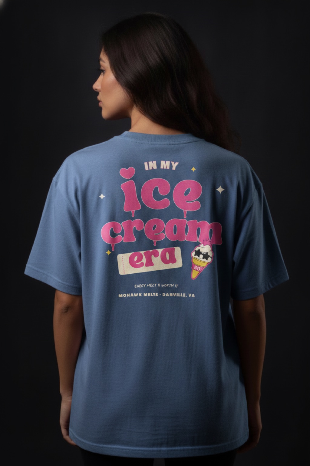 Ice Cream Era Tee — Blue Jean