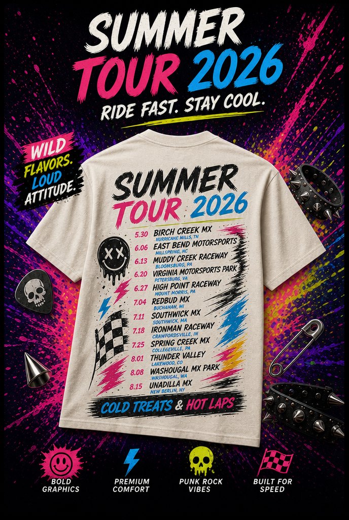 Summer Tour 2026 Tee